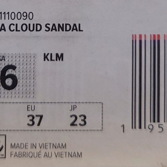 UGG Women La Cloud Sandals 1110090 Lime Volt Green - Picture 6 of 11